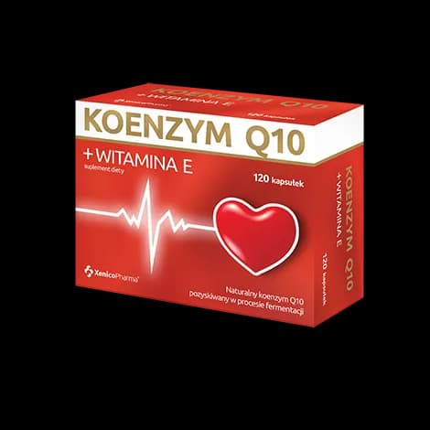 Xenico Koenzym Q10 + witamina E 120 kapsułek - zdjęcie 1