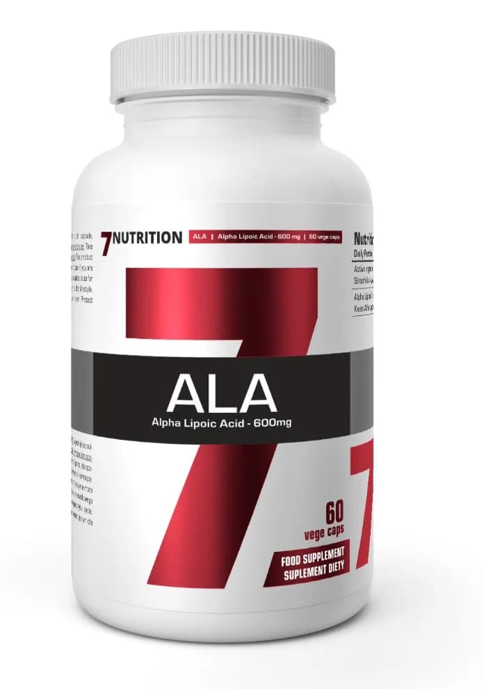 7Nutrition ALA 600 mg 60 vege kapsułek - zdjęcie 1