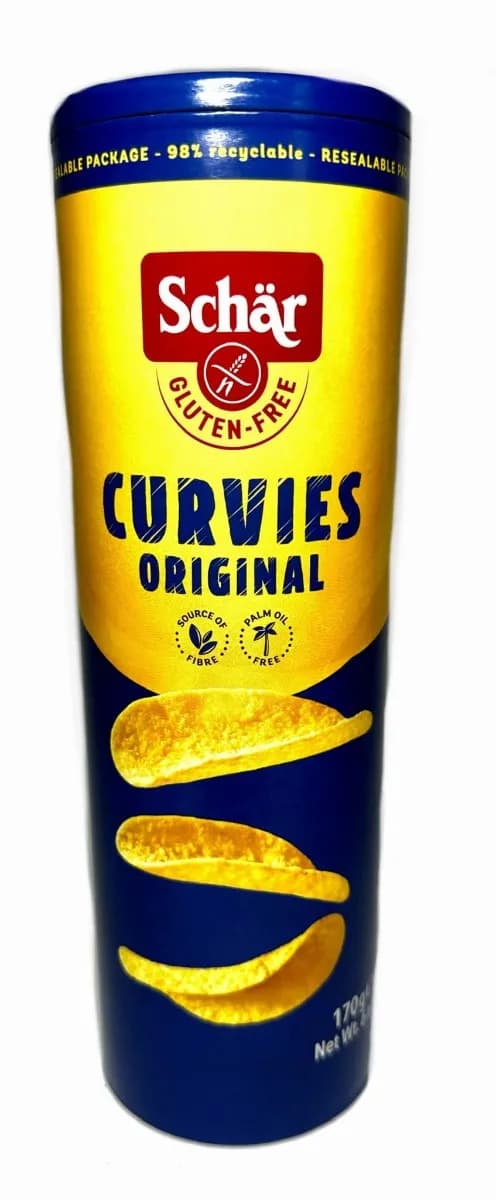 Schar Chipsy Curvies Original 170 g - zdjęcie 1