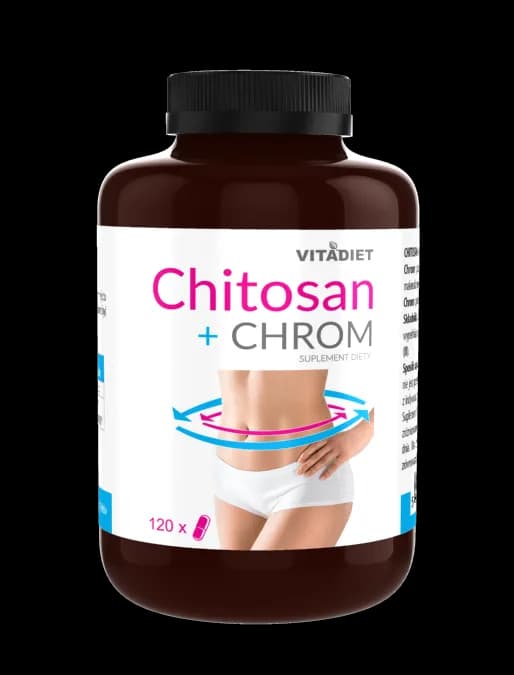 VITADIET Chitosan + Chrom 120 kapsułek - zdjęcie 1